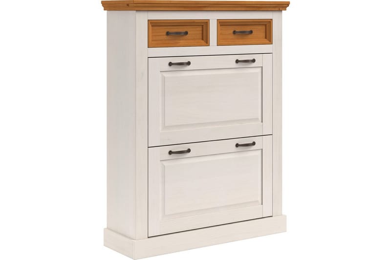 Selma Skoskåp 90x115 cm - Vit - Förvaring - Skoförvaring - Skoskåp