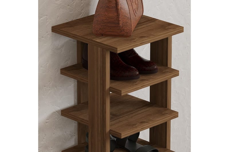 Seynor Skoskåp 29,6 cm - Valnöt - Förvaring - Skoförvaring - Skoskåp