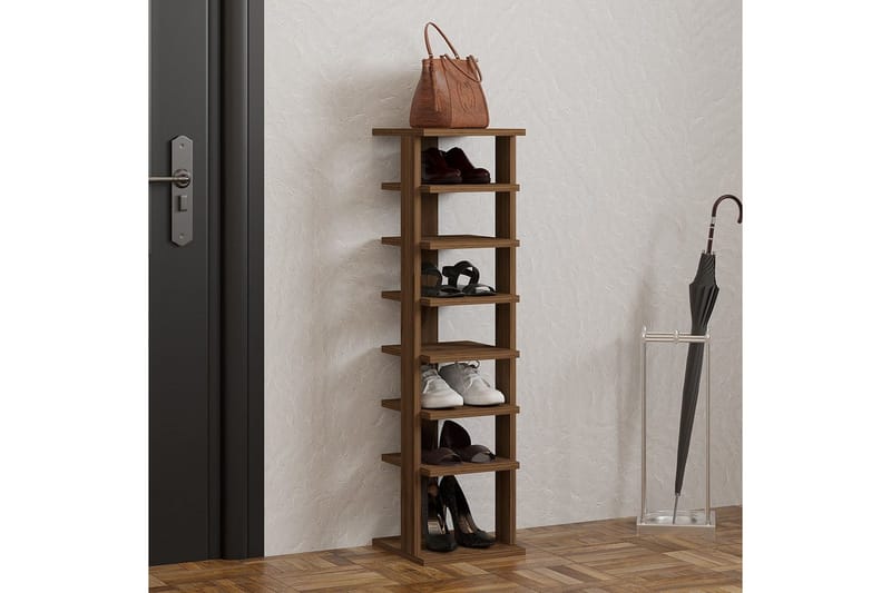 Seynor Skoskåp 29,6 cm - Valnöt - Förvaring - Skoförvaring - Skoskåp