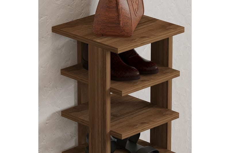 Seynor Skoskåp 29,6 cm - Valnöt - Förvaring - Skoförvaring - Skoskåp