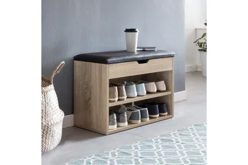 Shiheem Skohylla 60x30 cm - Trä/natur - Förvaring - Skoförvaring