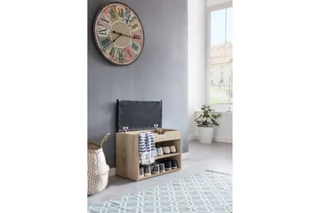 Shiheem Skohylla 60x30 cm - Trä/natur - Förvaring - Skoförvaring