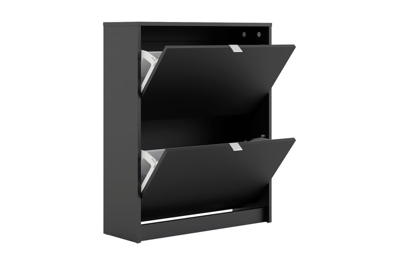 Shoey Skoskåp 2 Fack - Svart - Förvaring - Skoförvaring - Skoskåp