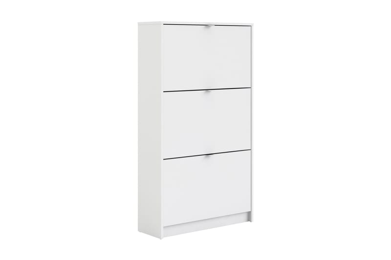 Shoey Skoskåp 3 Fack - Vit - Förvaring - Skoförvaring - Skoskåp