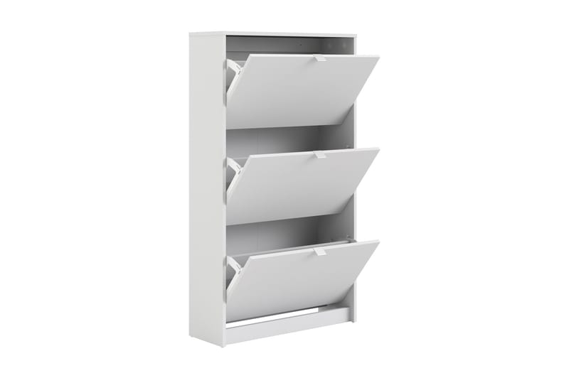 Shoey Skoskåp 3 Fack - Vit - Förvaring - Skoförvaring - Skoskåp