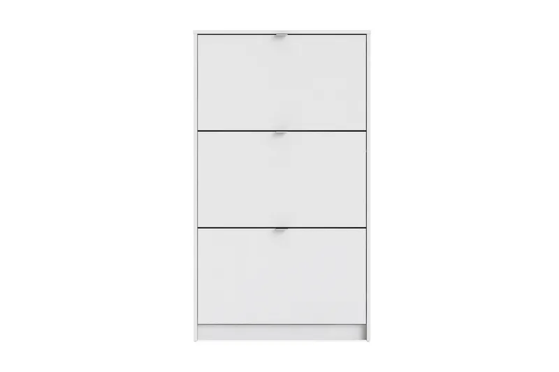 Shoey Skoskåp 3 Fack, Vit
