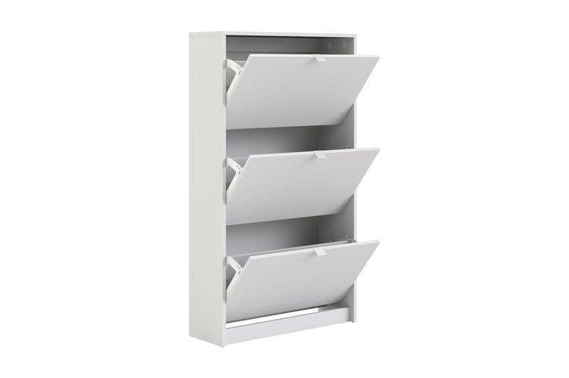 Shoey Skoskåp 3 Fack - Vit - Förvaring - Skoförvaring - Skoskåp