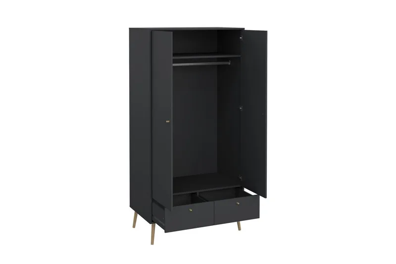 Shoey Skoskåp 4 Fack - Svart - Förvaring - Skoförvaring - Skoskåp