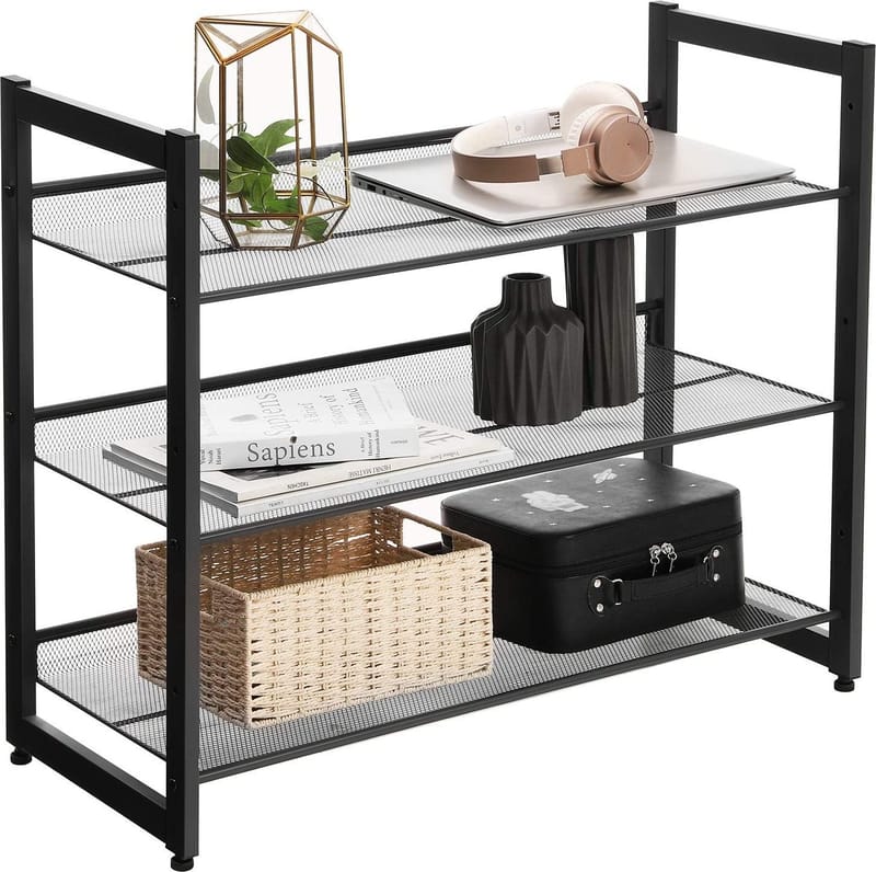 Sibel skohylla svart 74 x 62,5 cm - Svart - Förvaring - Skoförvaring