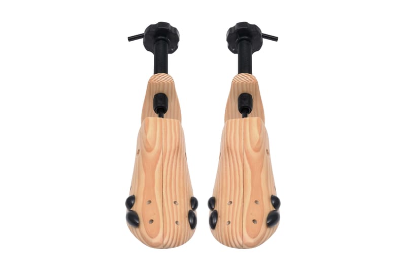 Skoblock 2 par stl. 36-40 massiv furu - Brun - Förvaring - Skoförvaring