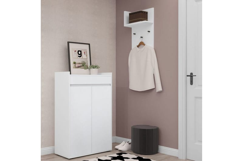Skoförvaring Kosmo Vit - Vit - Förvaring - Skoförvaring - Skoskåp