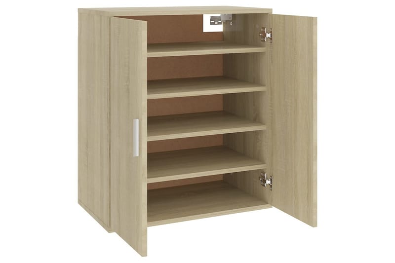 Skohylla sonoma-ek 60x35x70 cm spånskiva - Brun - Förvaring - Skoförvaring