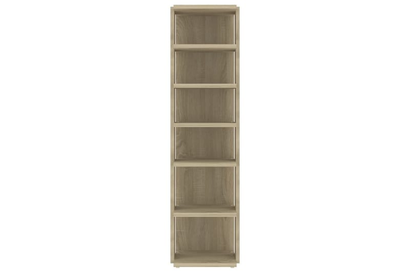 Skohyllor 2 st sonoma-ek 25x27x102 cm - Brun - Förvaring - Skoförvaring