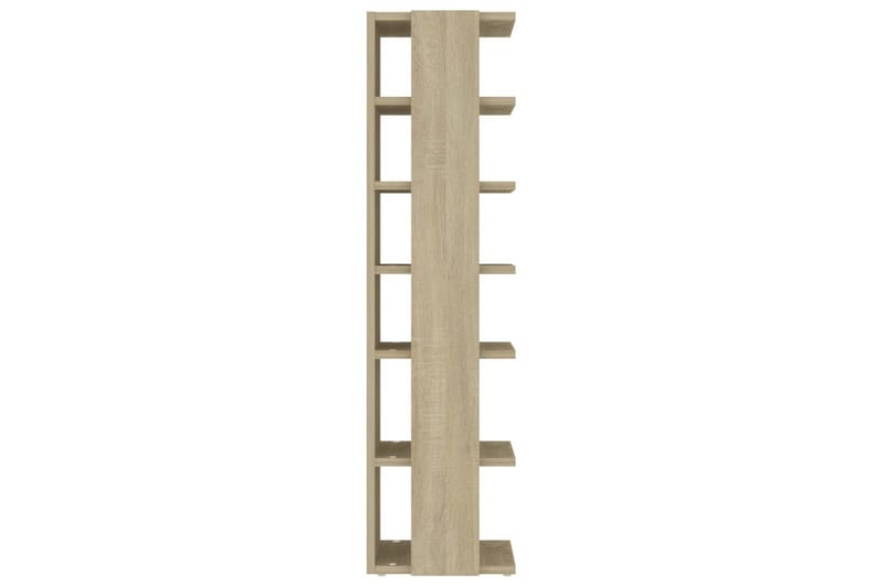 Skohyllor 2 st sonoma-ek 25x27x102 cm - Brun - Förvaring - Skoförvaring