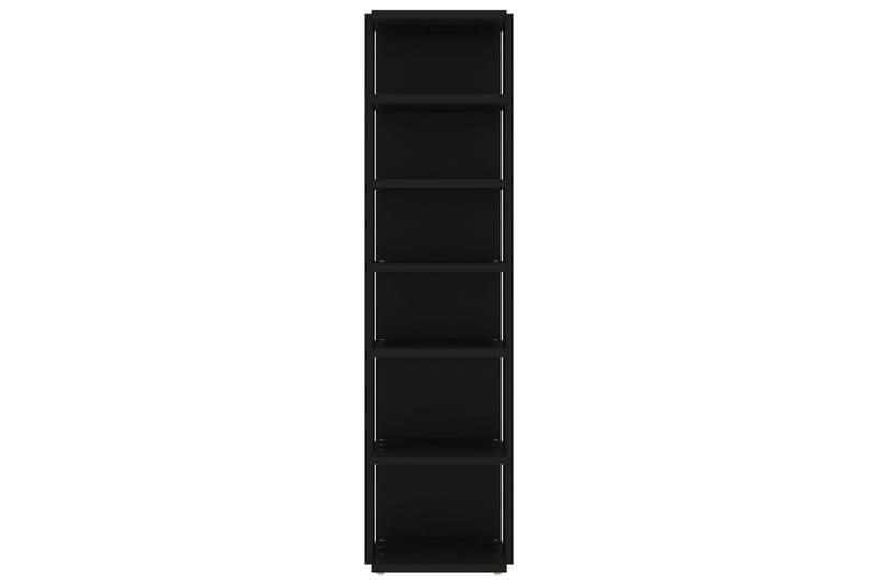 Skohyllor 2 st svart 25x27x102 cm - Svart - Förvaring - Skoförvaring