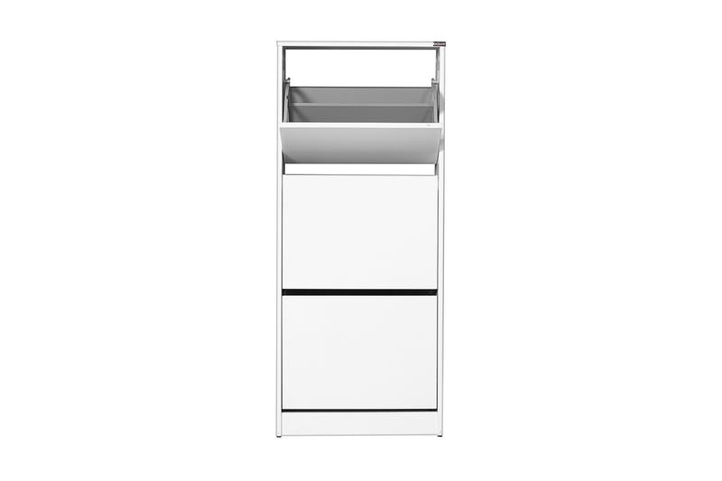 Skoskåp 51x119 cm - Vit - Förvaring - Skoförvaring - Skoskåp