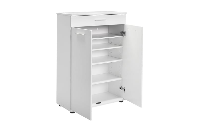 Skoskåp 73x108 cm - Vit - Förvaring - Skoförvaring - Skoskåp