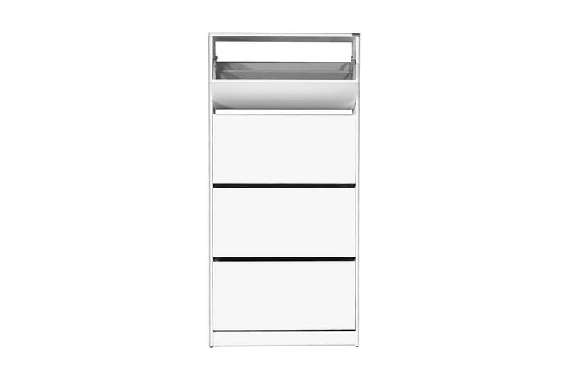 Skoskåp 73x157 cm - Vit - Förvaring - Skoförvaring