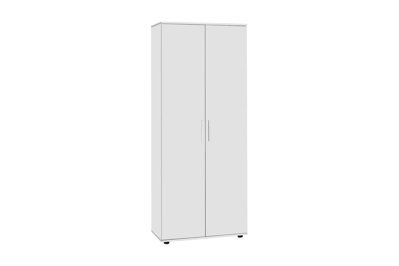 Skoskåp 76x187 cm - Vit - Förvaring - Skoförvaring - Skoskåp