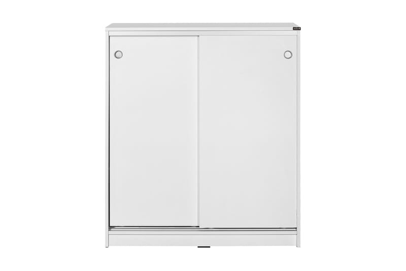 Skoskåp 91x105 cm - Vit - Förvaring - Skoförvaring - Skoskåp