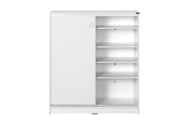 Skoskåp 91x105 cm - Vit - Förvaring - Skoförvaring - Skoskåp