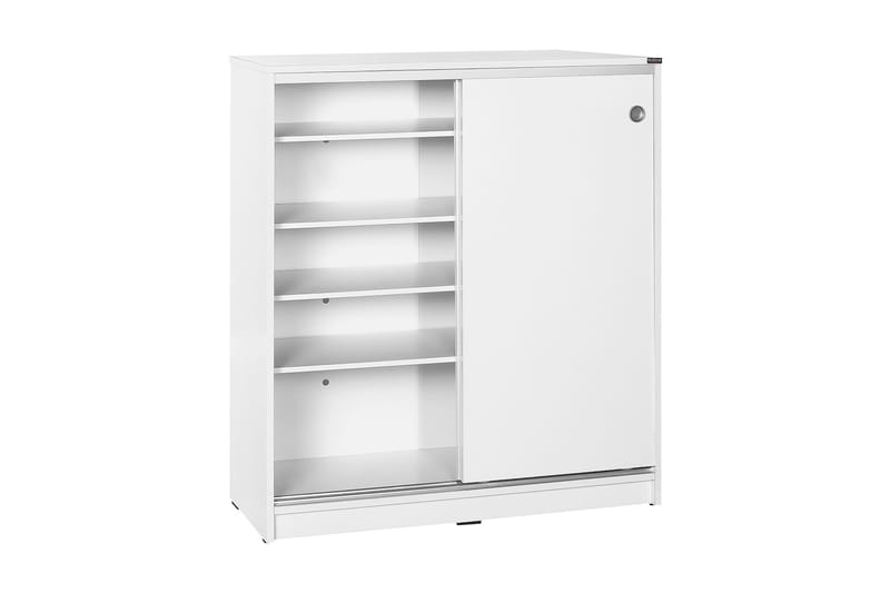 Skoskåp 91x105 cm - Vit - Förvaring - Skoförvaring - Skoskåp