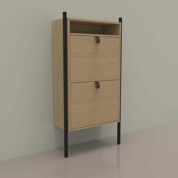 Skoskåp Aalborg 55,6x26x91,5 cm - brun - Förvaring - Skoförvaring