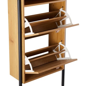Skoskåp Aalborg 55,6x26x91,5 cm - brun - Förvaring - Skoförvaring