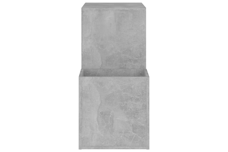 Skoskåp betonggrå 105x35,5x70 cm spånskiva - Betonggrå - Förvaring - Skoförvaring