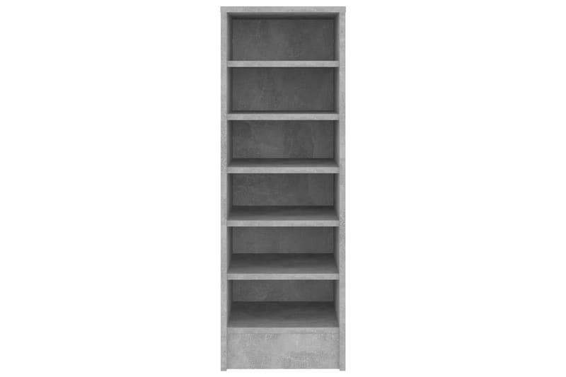 Skoskåp betonggrå 31,5x35x90 cm spånskiva - Betonggrå - Förvaring - Skoförvaring