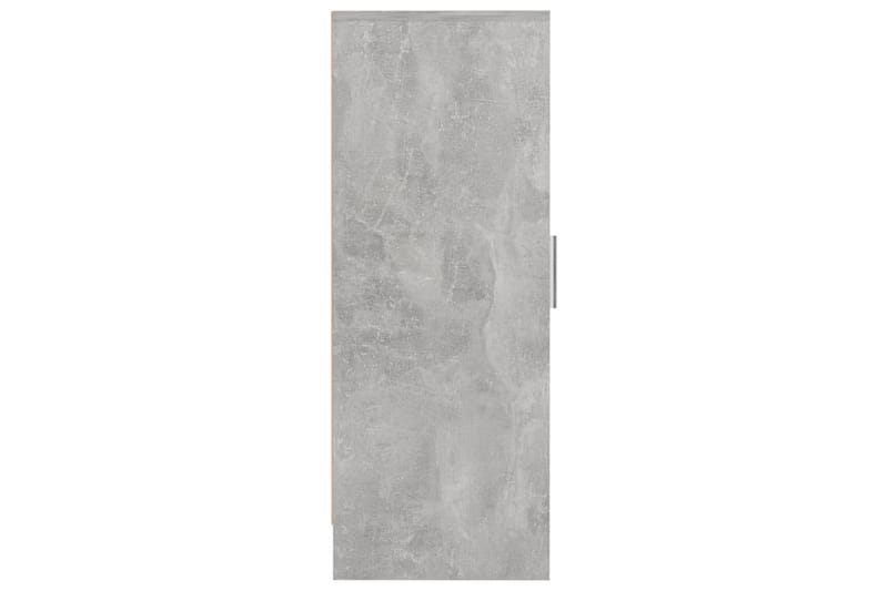 Skoskåp betonggrå 32x35x92 cm spånskiva - Betonggrå - Förvaring - Skoförvaring - Skoskåp