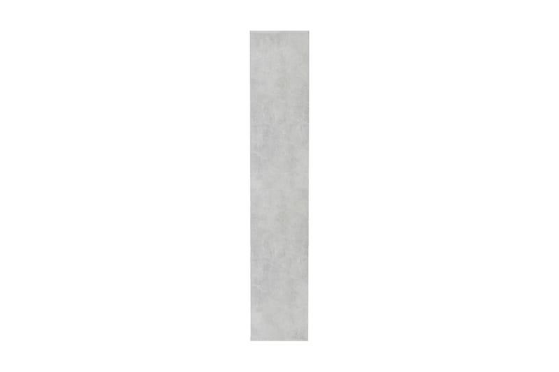 Skoskåp betonggrå 54x34x183 cm spånskiva - Betonggrå - Förvaring - Skoförvaring - Skoskåp