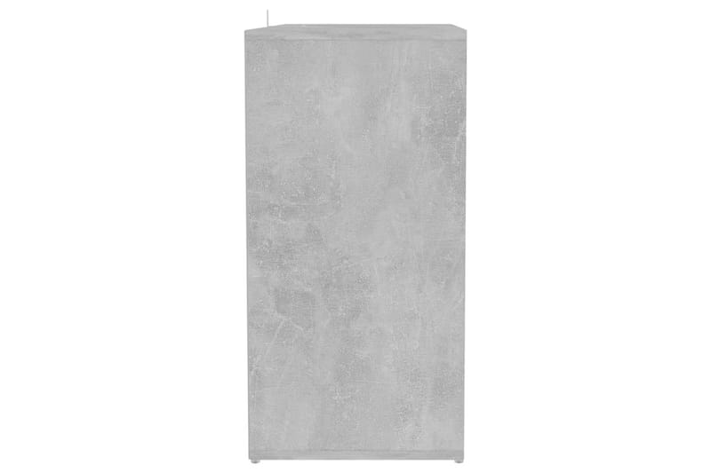 Skoskåp betonggrå 60x35x70 cm spånskiva - Betonggrå - Förvaring - Skoförvaring - Skoskåp