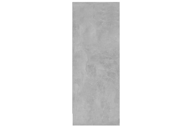 Skoskåp betonggrå 60x35x92 cm spånskiva - Betonggrå - Förvaring - Skoförvaring