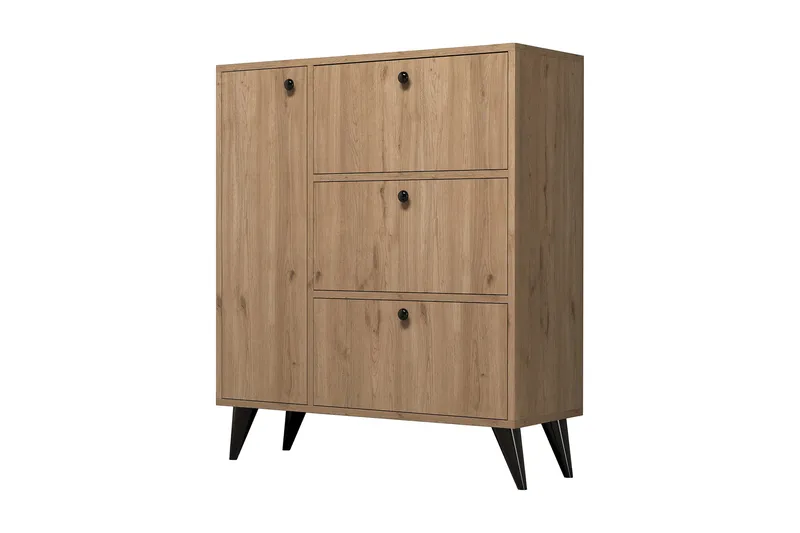 Skoskåp Conin Skoskåp 35x90 cm Natur - Förvaring - Skoförvaring - Skoskåp