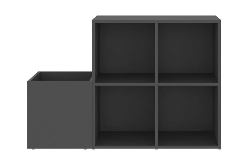 Skoskåp grå 105x35,5x70 cm spånskiva - Grå - Förvaring - Skoförvaring