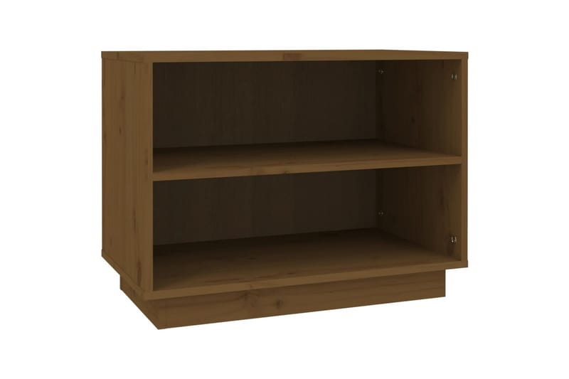 Skoskåp honungsbrun 60x34x45 cm massiv furu - Honung - Förvaring - Skoförvaring