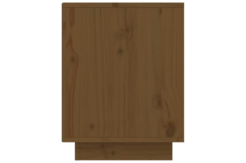 Skoskåp honungsbrun 60x34x45 cm massiv furu - Honung - Förvaring - Skoförvaring