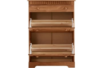Skoskåp Loft24 Skoförvaring Lisa 75x30x105 cm Natur - Förvaring - Skoförvaring