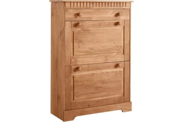 Skoskåp Loft24 Skoförvaring Lisa 75x30x105 cm Natur - Förvaring - Skoförvaring
