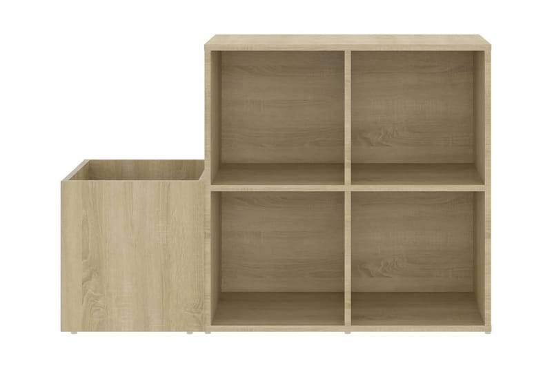 Skoskåp sonoma-ek 105x35,5x70 cm spånskiva - Brun - Förvaring - Skoförvaring