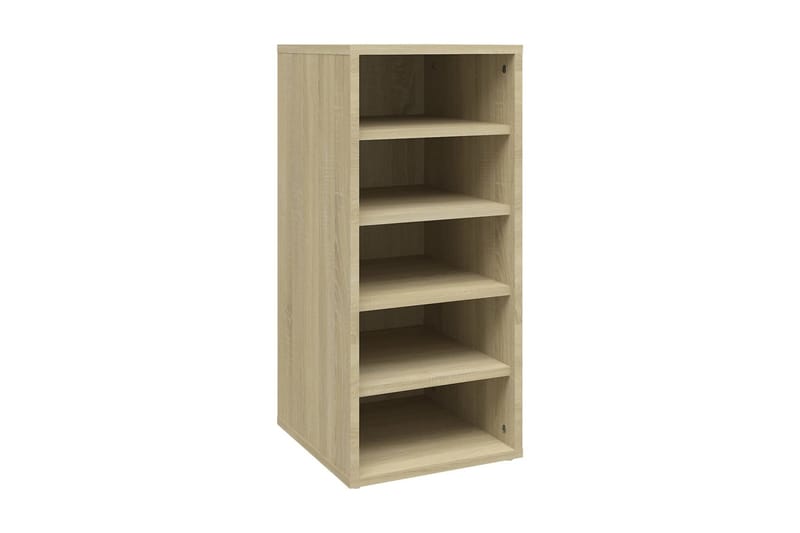 Skoskåp sonoma-ek 31,5x35x70 cm spånskiva - Brun - Förvaring - Skoförvaring - Skoskåp