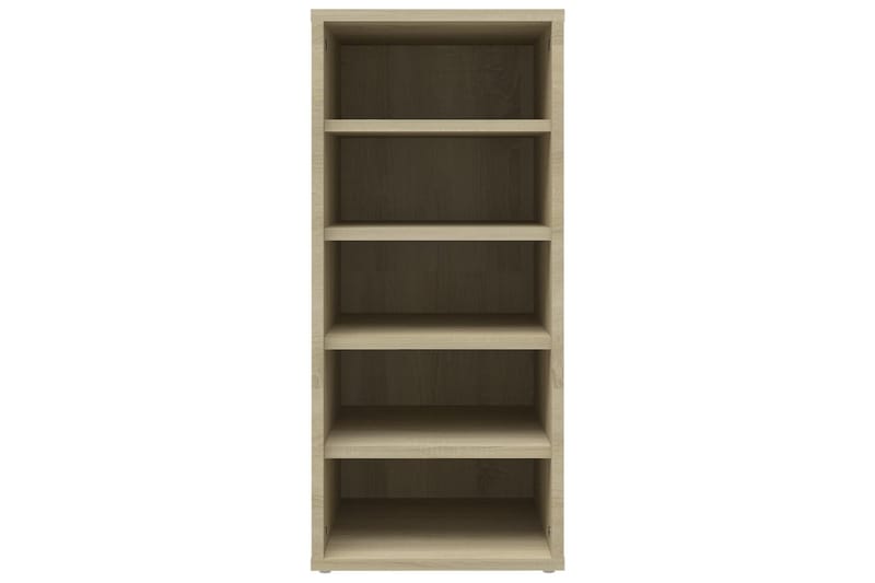 Skoskåp sonoma-ek 31,5x35x70 cm spånskiva - Brun - Förvaring - Skoförvaring - Skoskåp