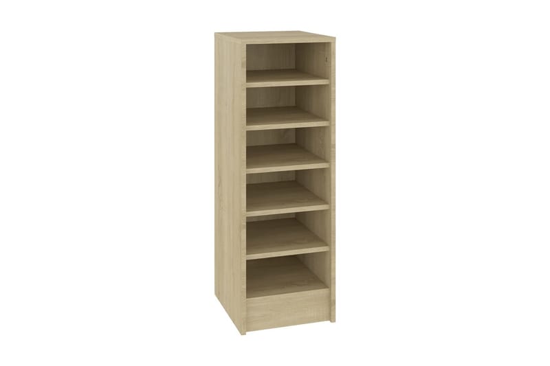 Skoskåp sonoma-ek 31,5x35x90 cm spånskiva - Brun - Förvaring - Skoförvaring - Skoskåp