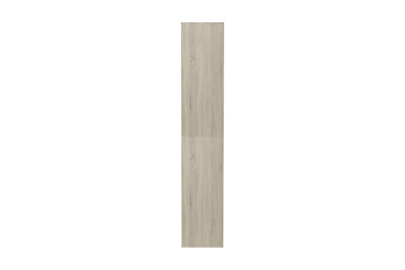 Skoskåp sonoma-ek 54x34x183 cm spånskiva - Brun - Förvaring - Skoförvaring - Skoskåp
