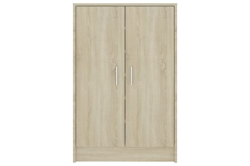Skoskåp sonoma-ek 60x35x92 cm spånskiva - Brun - Förvaring - Skoförvaring - Skoskåp