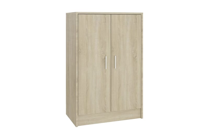 Skoskåp sonoma-ek 60x35x92 cm spånskiva - Brun - Förvaring - Skoförvaring - Skoskåp