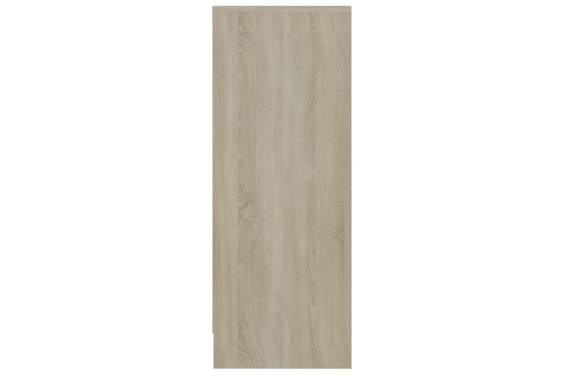 Skoskåp sonoma-ek 60x35x92 cm spånskiva - Brun - Förvaring - Skoförvaring