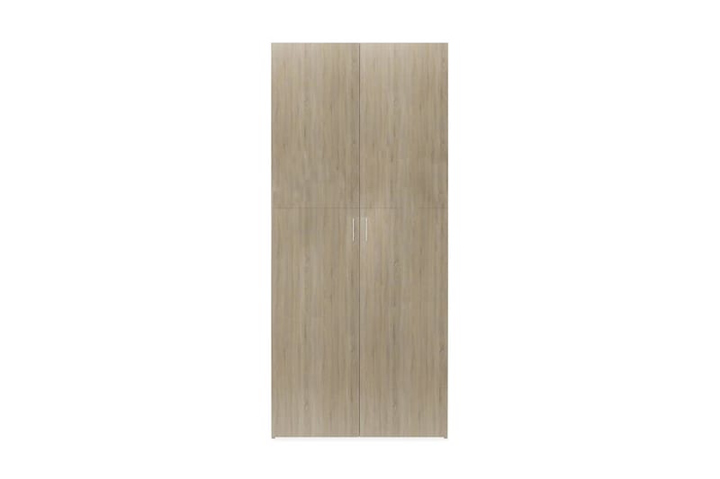 Skoskåp sonoma-ek 80x35,5x180 cm spånskiva - Brun - Förvaring - Skoförvaring - Skoskåp