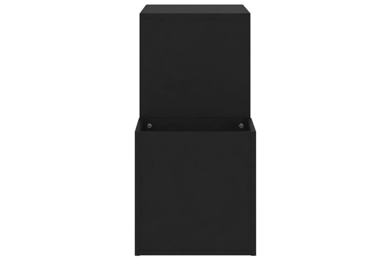 Skoskåp svart 105x35,5x70 cm spånskiva - Svart - Förvaring - Skoförvaring